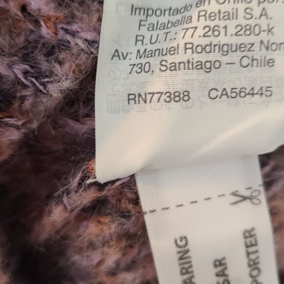 Madewell Space-Dyed Eaton Puff-Sleeve Pullover Sweater  Size XS - Picture 9 of 12